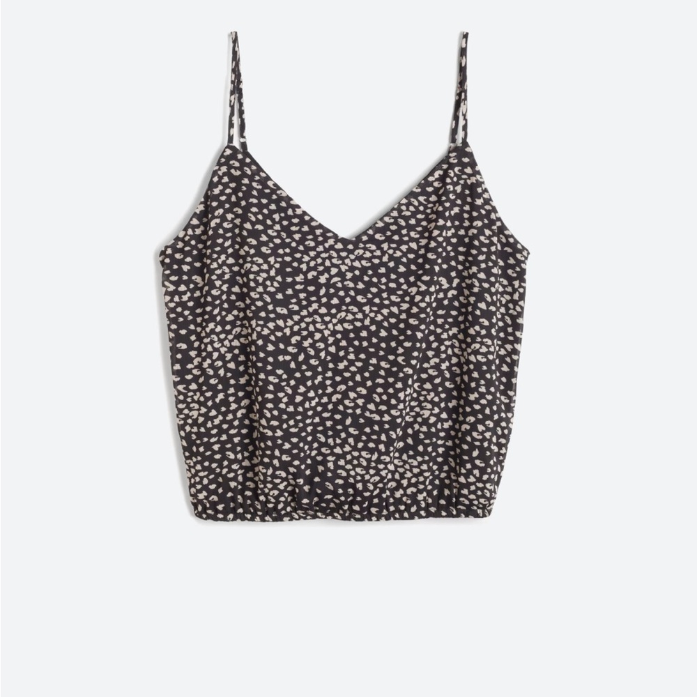 Cropped cami blouse
